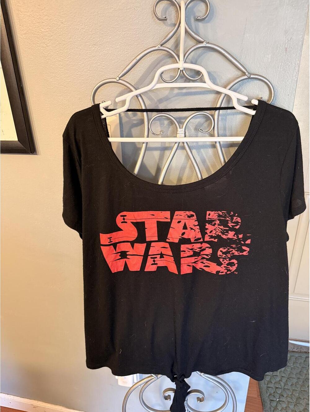 Star Wars Black Graphic T-Shirt XXL